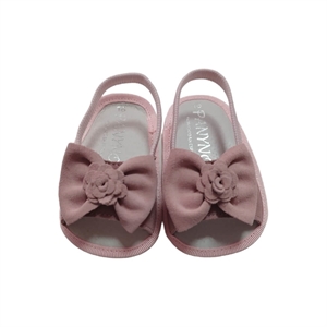 Sandalo da culla con fiocco - Panyno - Stili di Vita Baby Concept Store