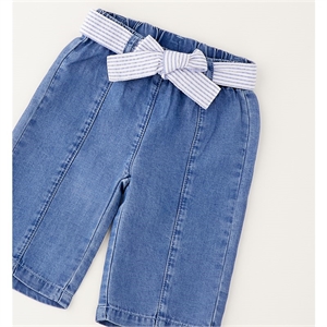 Pantalone denim largo - Minibanda - Stili di Vita Baby Concept Store