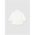 Camicia manica lunga con papillon neonato - Mayoral - Stili di vita Baby Concept Store