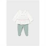 Completo ghettina e maglietta manica lunga neonata - Mayoral - Stili di vita Baby Concept Store