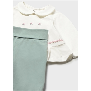 Completo ghettina e maglietta manica lunga neonata - Mayoral - Stili di vita Baby Concept Store