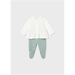 Completo ghettina e maglietta manica lunga neonata - Mayoral - Stili di vita Baby Concept Store