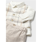 Completo pantaloncino e camicia con gilet neonatom - Mayoral - Stili di vita Baby Concept Store