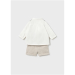 Completo pantaloncino e camicia con gilet neonatom - Mayoral - Stili di vita Baby Concept Store