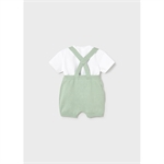 Completo salopette e t-shirt neonato - Mayoral - Stili di vita Baby Concept Store