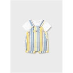 Completo salopette e t-shirt neonato - Mayoral - Stili di vita Baby Concept Store