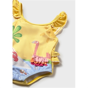 Costume con cappello protezione solare neonata - Mayoral - Stili di Vita Baby Concept Store