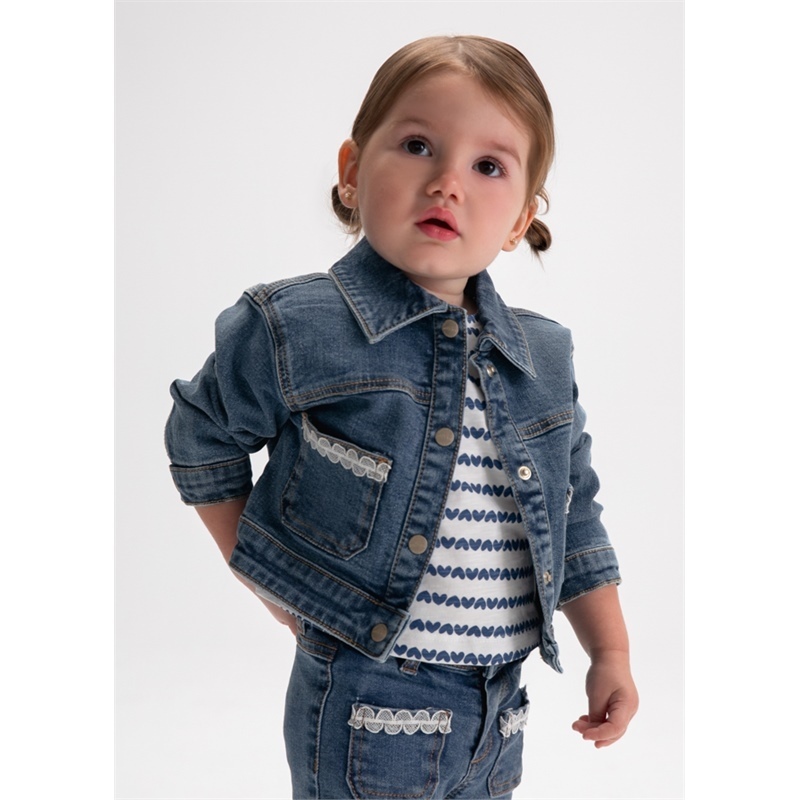 Giubbotto Denim neonata - Mayoral - Stili di Vita Baby Concept Store Giubbotto Denim neonata - Mayoral - Stili di Vita Baby Concept Store