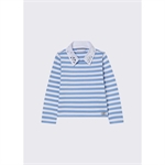 Maglia a righe con colletto gioiello bambina - Liu Jo - Stili di Vita Baby Concept Store