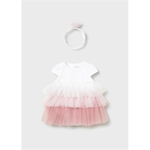 Pagliaccetto volant con fascia neonata - Mayoral - Stili di Vita Baby Concept Store