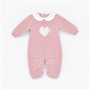 Tutina nascita cuori - Baby Lord - Stili di Vita Baby Concept Store