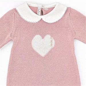 Tutina nascita cuori - Baby Lord - Stili di Vita Baby Concept Store