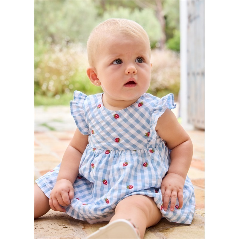 Vestito fragole vichy neonata - Mayoral - Stili di Vita Baby Concept Store Vestito fragole vichy neonata - Mayoral - Stili di Vita Baby Concept Store