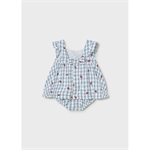 Vestito fragole vichy neonata - Mayoral - Stili di Vita Baby Concept Store