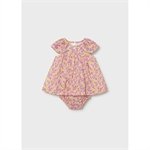 Vestito stampato con copripannolino neonata - Mayoral - Stili di Vita Baby Concept Store