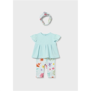 Completo leggings con fascia neonata - Mayoral - Stili di Vita Baby Concept Store