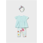 Completo leggings con fascia neonata - Mayoral - Stili di Vita Baby Concept Store