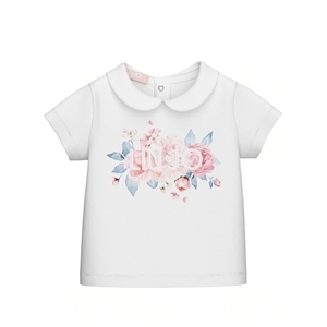 T-shirt fiori neonata - Liu Jo - Stili di Vita Baby Concept Store
